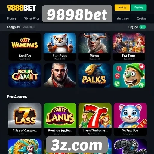 Análise das opções de jogos disponíveis no 9898bet