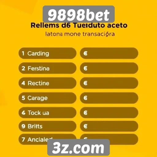 Métodos de pagamento aceitos pelo 9898bet